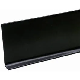 4-Inch x 4-Ft. Black Vinyl Wall Base