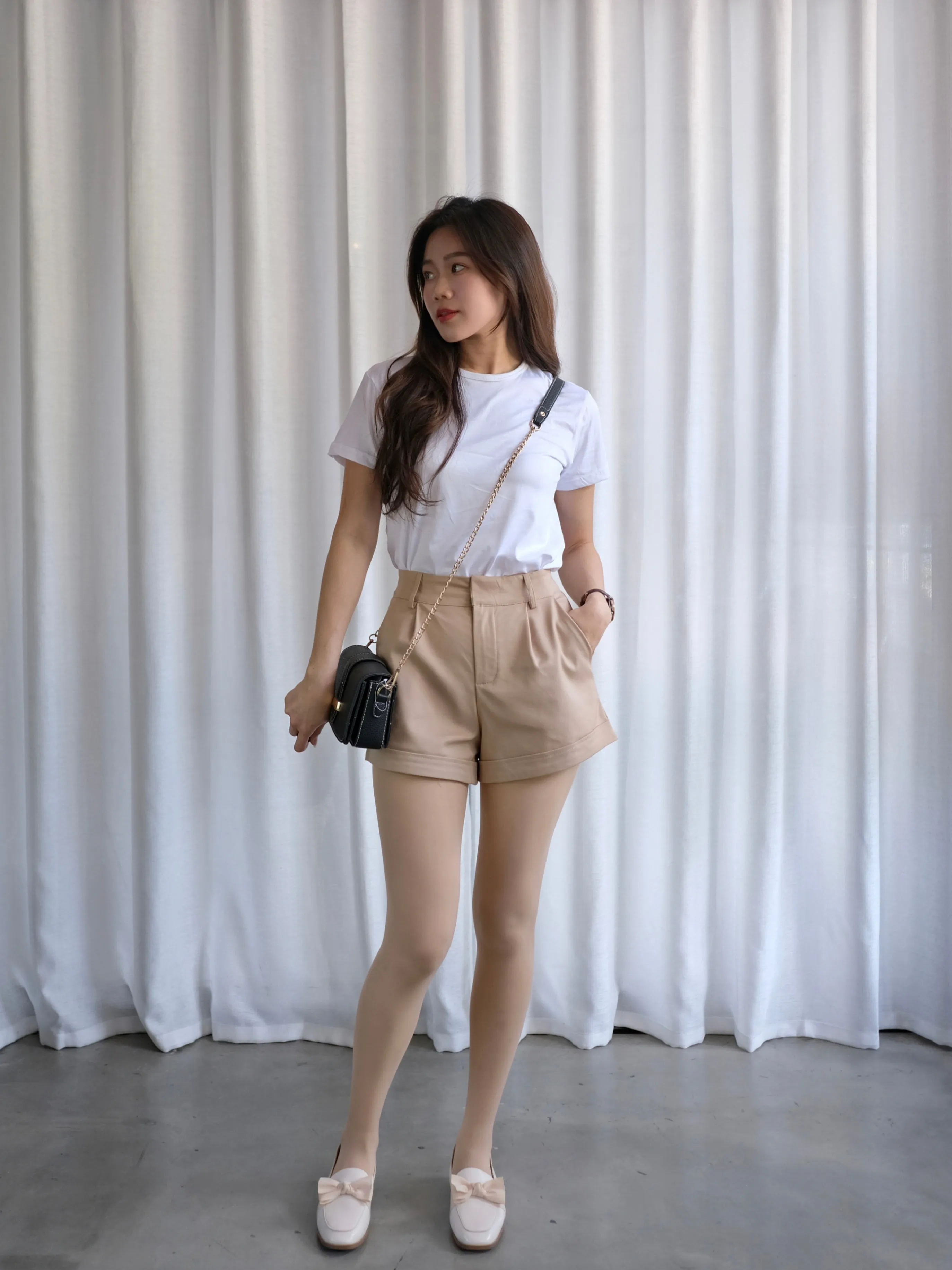 ACEWIN Basic High Waist Shorts (Size S-XL) 501756