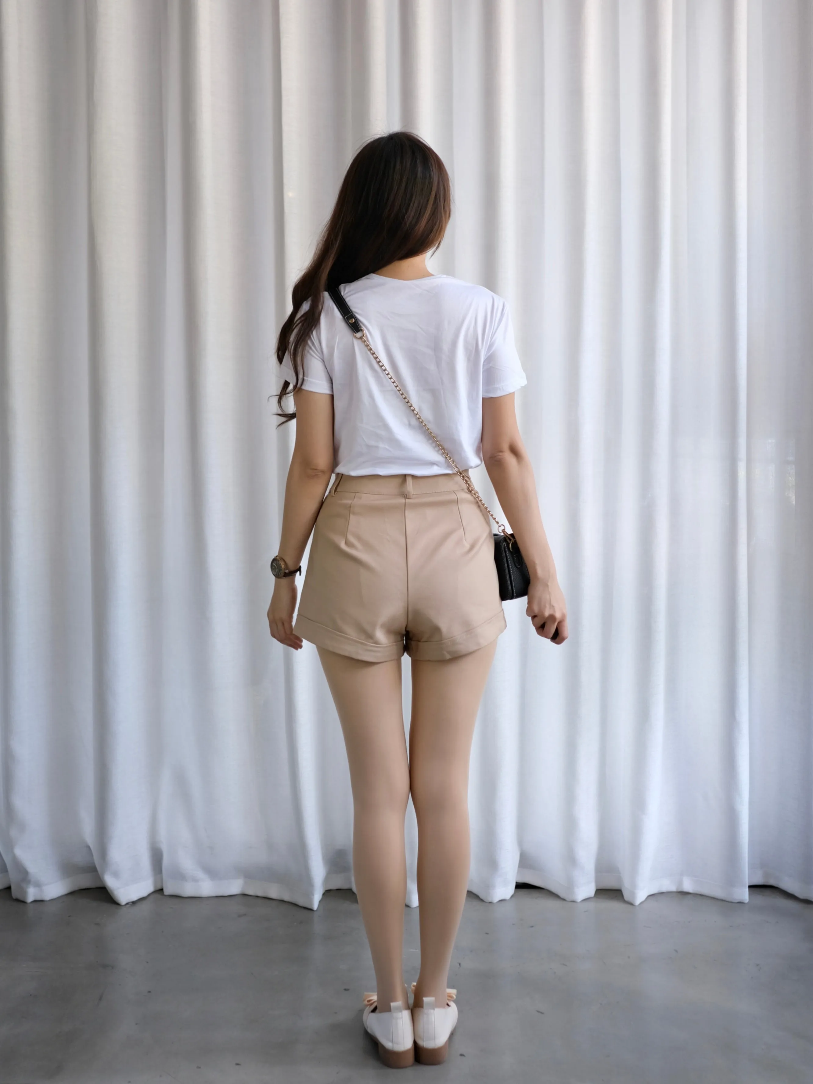 ACEWIN Basic High Waist Shorts (Size S-XL) 501756