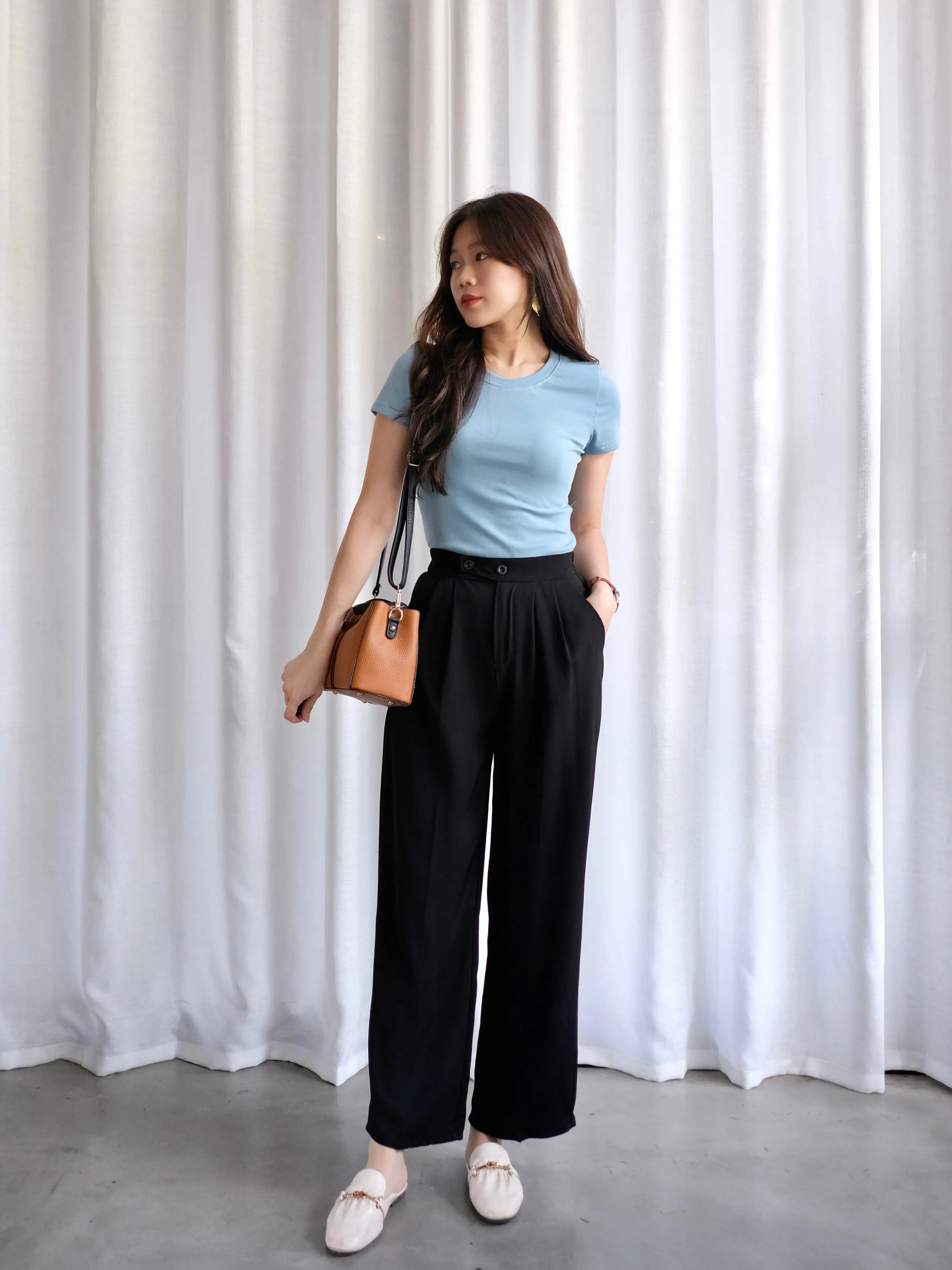 ACEWIN Front Pleated Trousers (Size M-XL) 501751