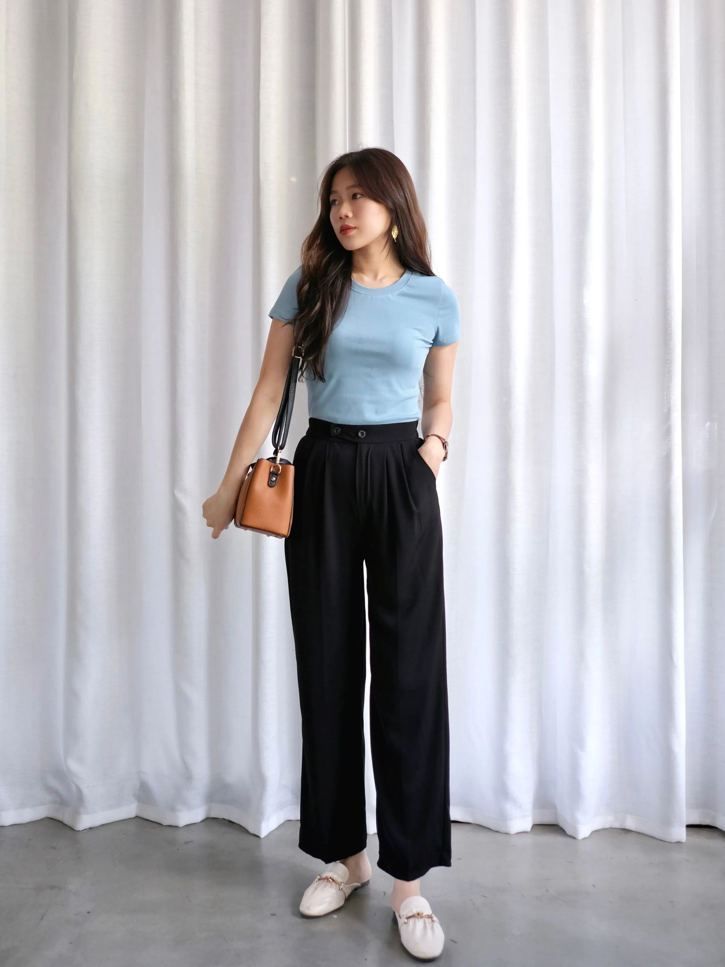 ACEWIN Front Pleated Trousers (Size M-XL) 501751