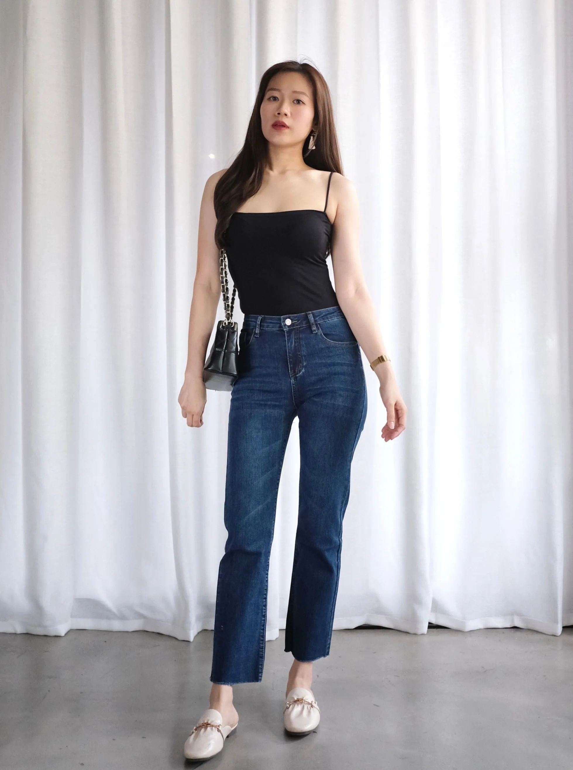 ACEWIN High Waist Stretchable Long Jeans (Size 26-31) 300975