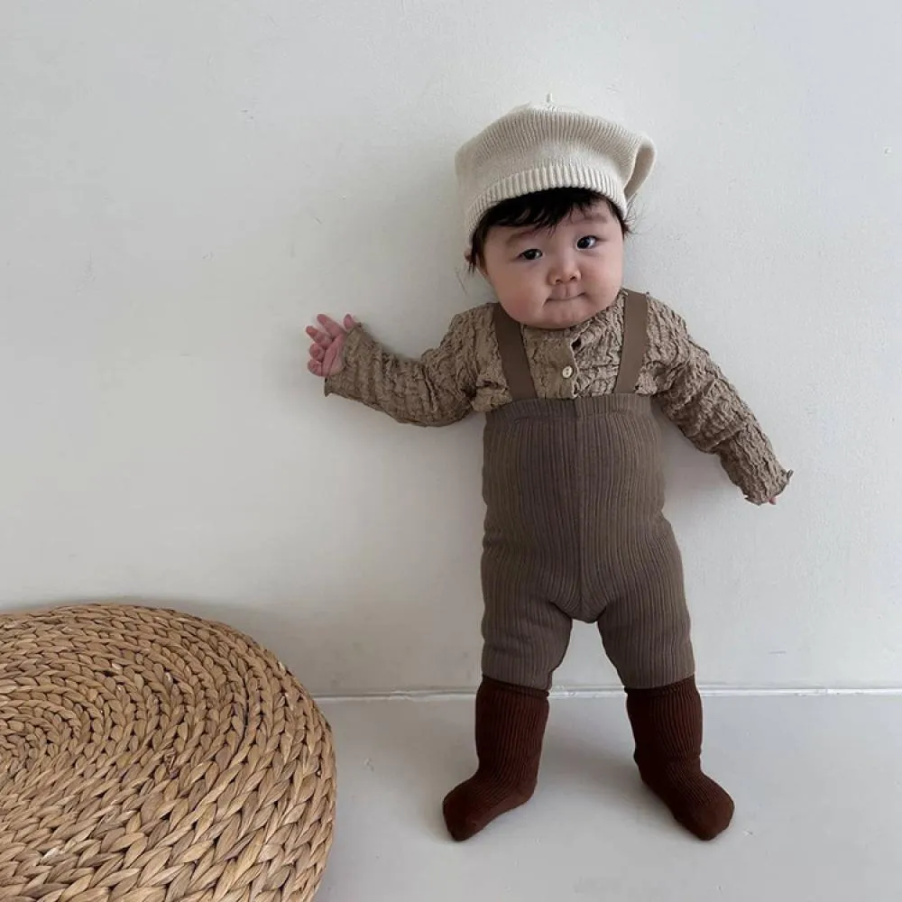 Baby Overalls Autumn Pit Strip Suspender Jumpsuit Wholesale Baby Clothes