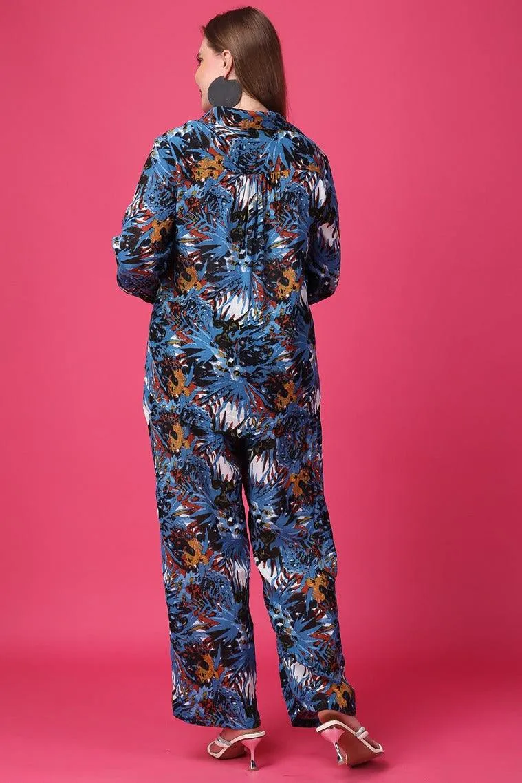 Blue Jungle Printed Co-ord Set