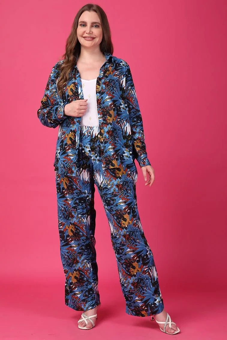 Blue Jungle Printed Co-ord Set