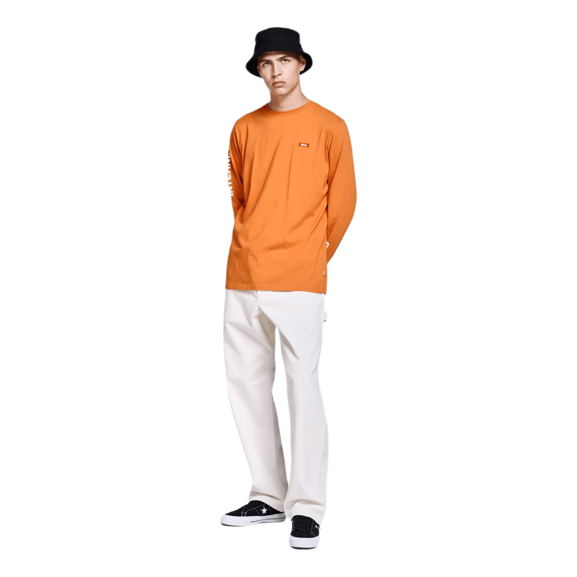 Bogo Long Sleeve Tee Orange