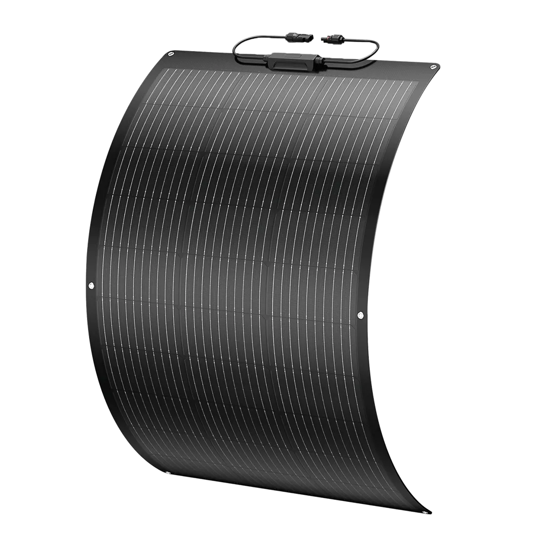 BougeRV Arch 100 Watt Fiberglass Flexible Curved Solar Panel