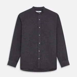 Charcoal Cotton Blend Weekend Fit Blake Shirt