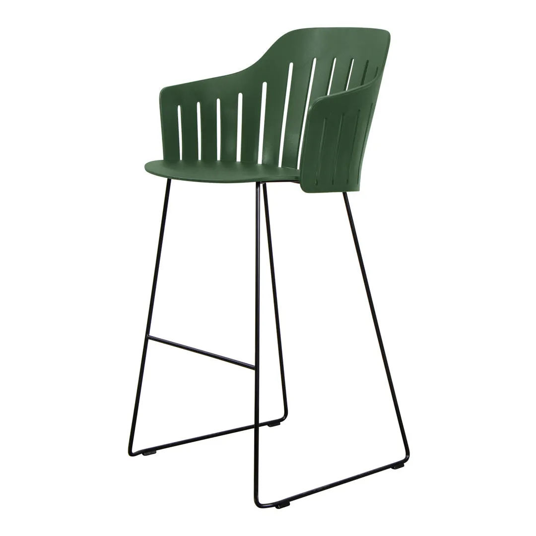 Choice Outdoor Bar Chair - Sled Base