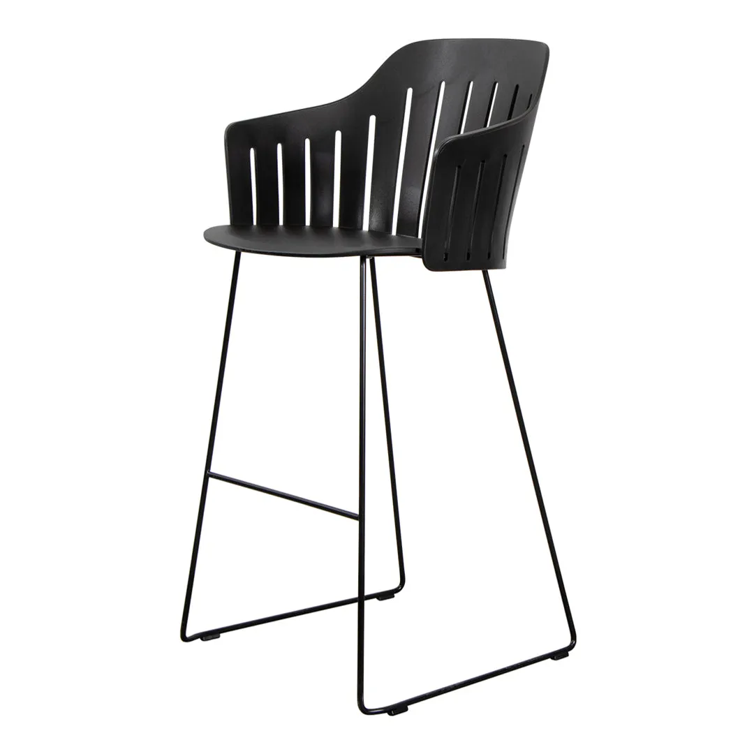 Choice Outdoor Bar Chair - Sled Base