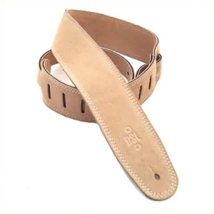 DSL 2.5 Inch Triple Suede Strap Beige