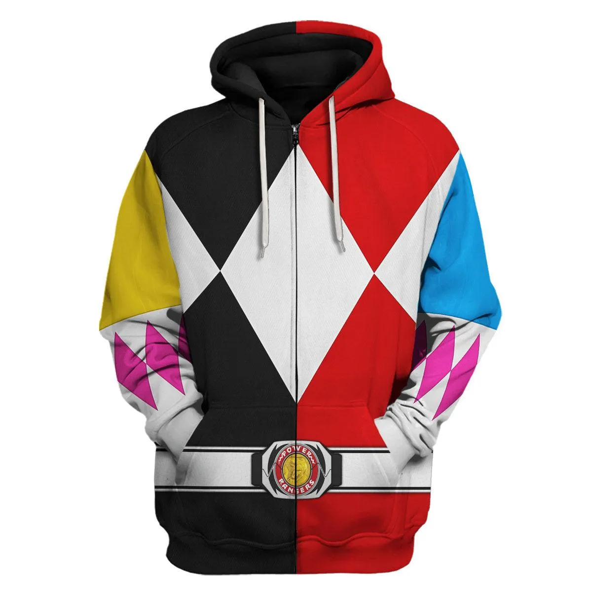 Every Current Mighty Morphin Team Hoodies Sweatshirt T-shirt Hawaiian Sweatpants