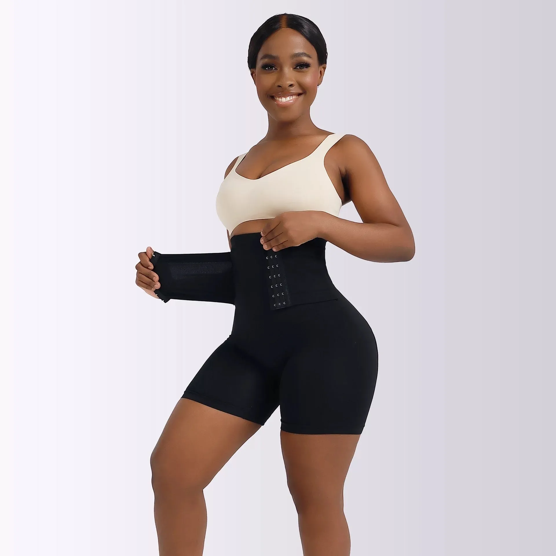 Firm Tummy Control Sculpting Biker Shorts