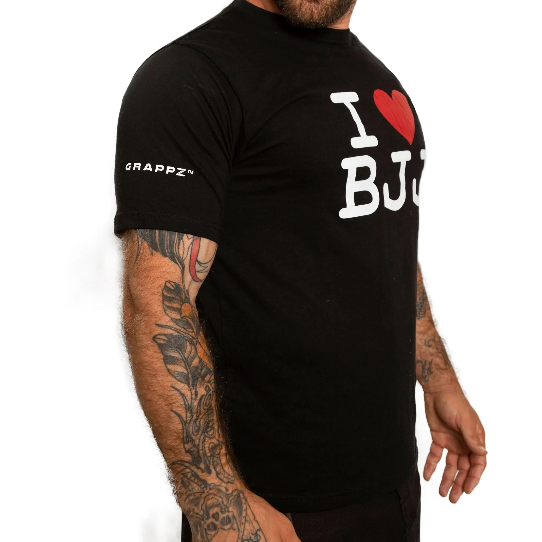 I LOVE BJJ 100% Cotton T-Shirts - Limited Edition