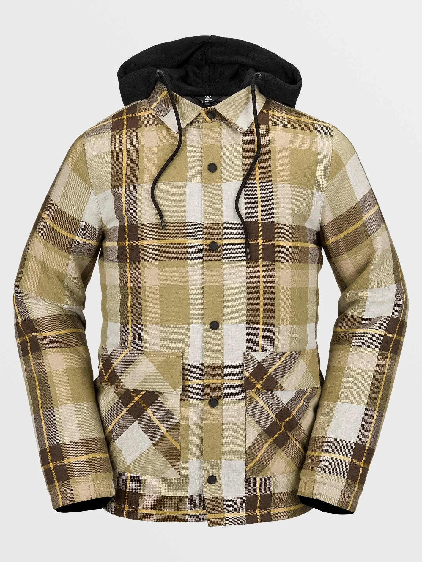 Insulated Riding Flannel Jacket - KHAKIEST