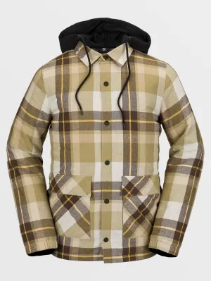 Insulated Riding Flannel Jacket - KHAKIEST