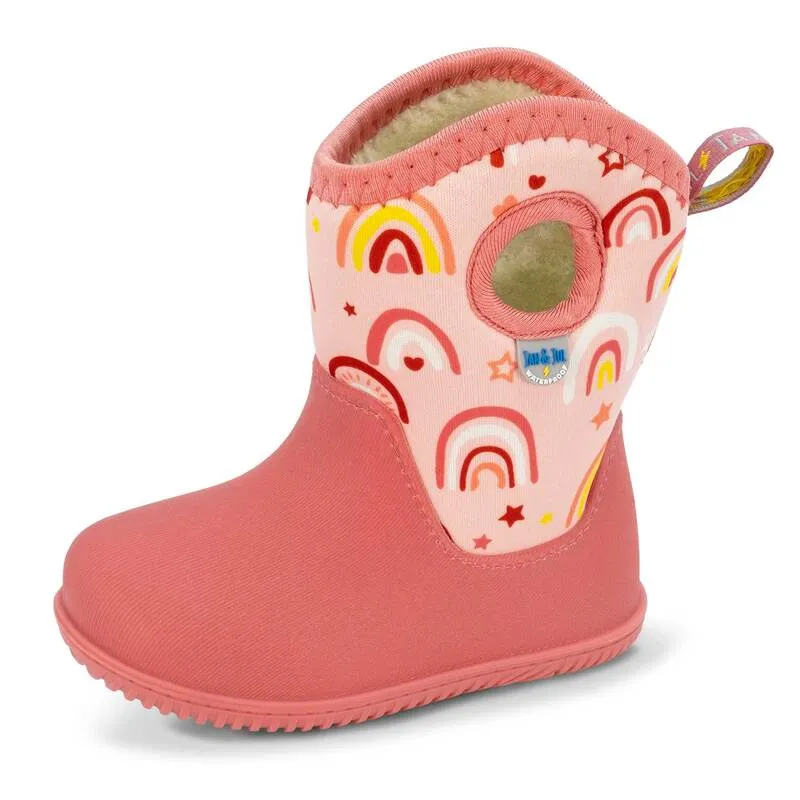 Jan & Jul Toasty-Dry Lite Winter Boots - Pink Rainbow