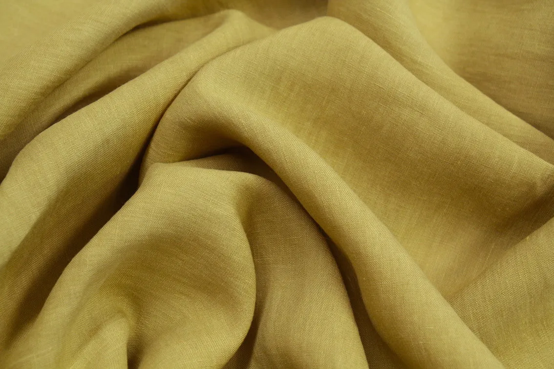 Linford Citrine Washed Linen