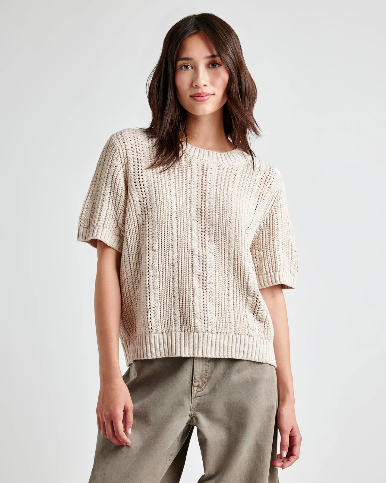 Lizzie Short Sleeve Sweater