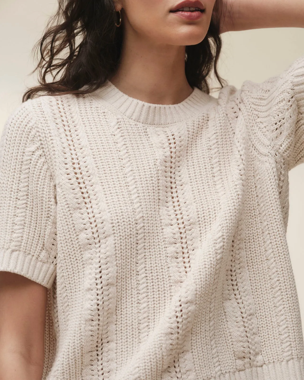 Lizzie Short Sleeve Sweater