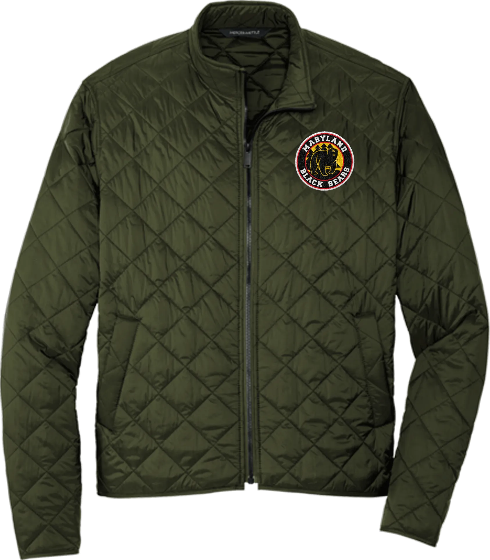 Maryland Black Bears Mercer Mettle Quilted Full-Zip Jacket