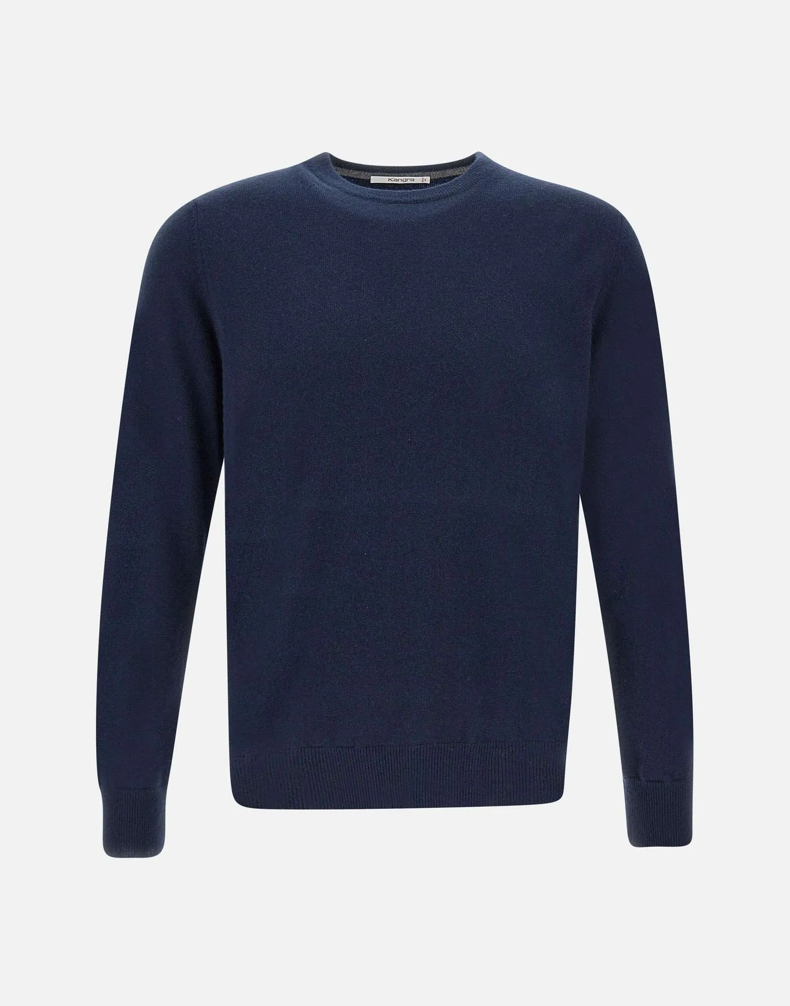 Men's Cashmere Wool Sweater in Midnight Blue