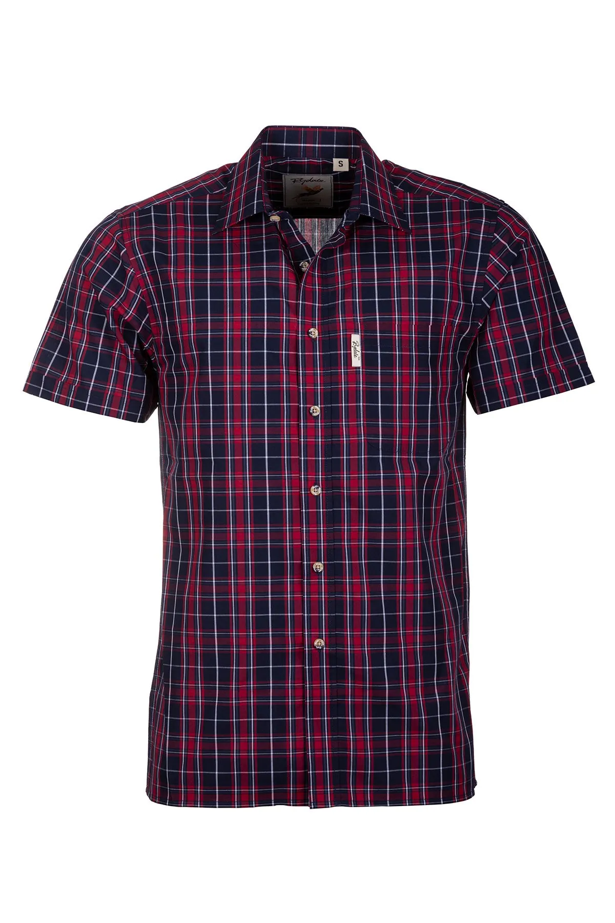 Men's Short Sleeved Check Shirt