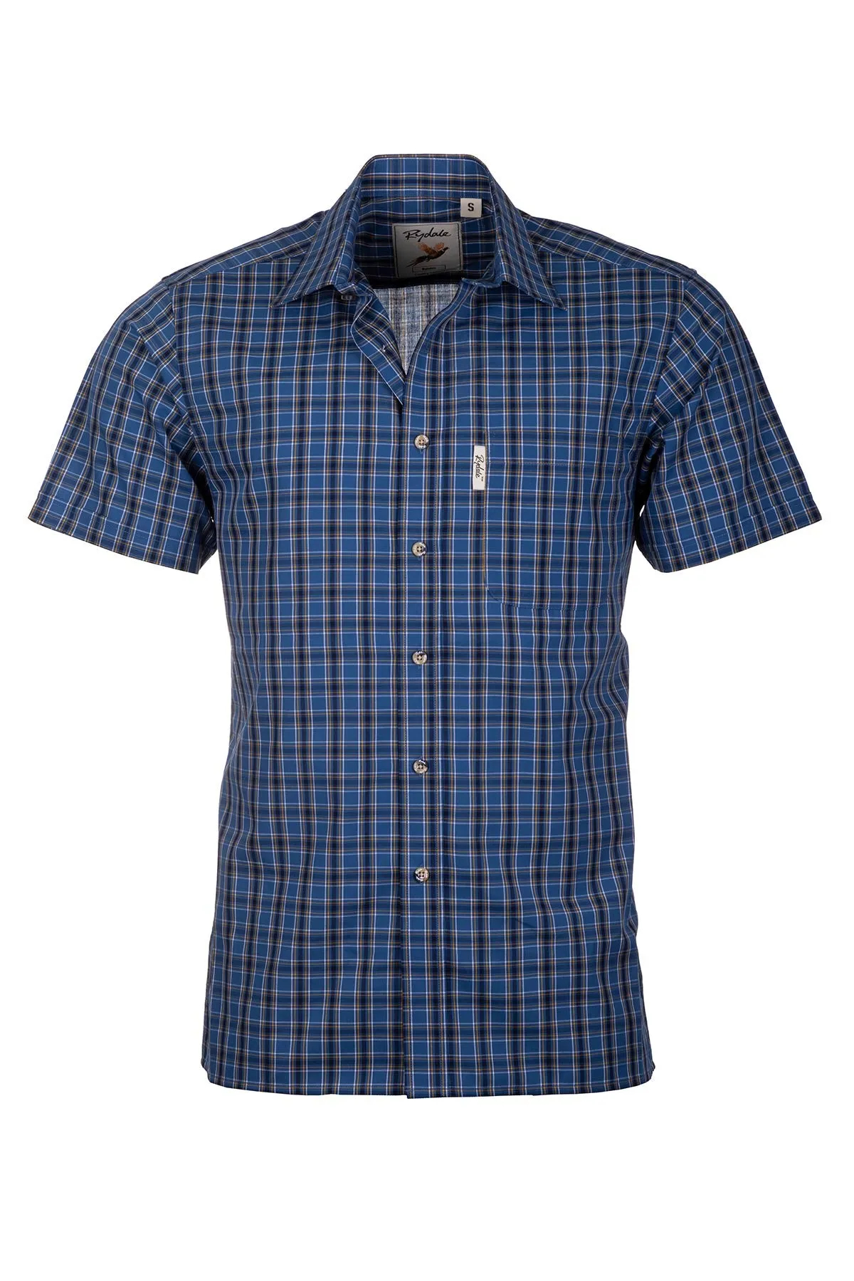 Men's Short Sleeved Check Shirt