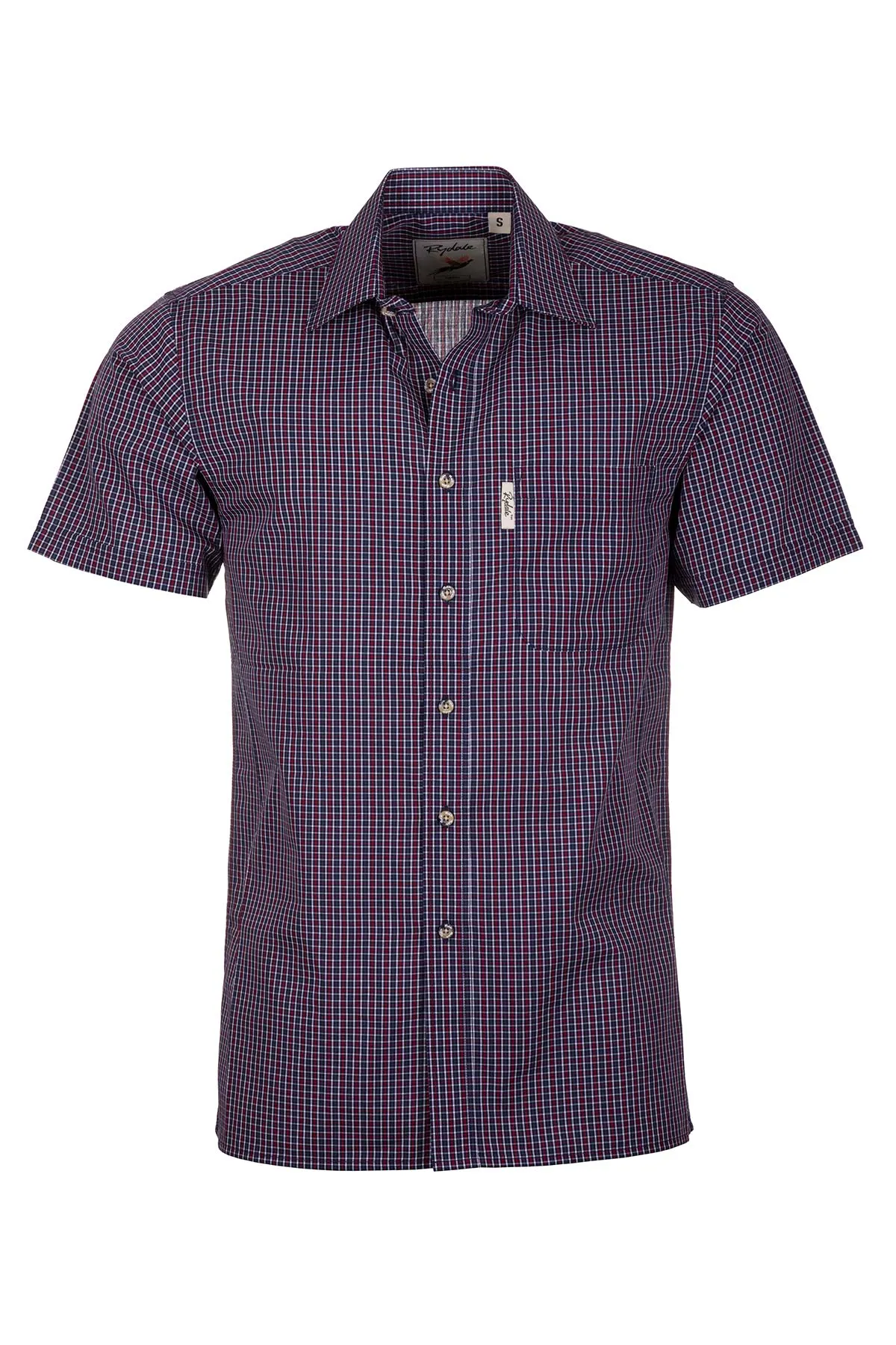 Men's Short Sleeved Check Shirt