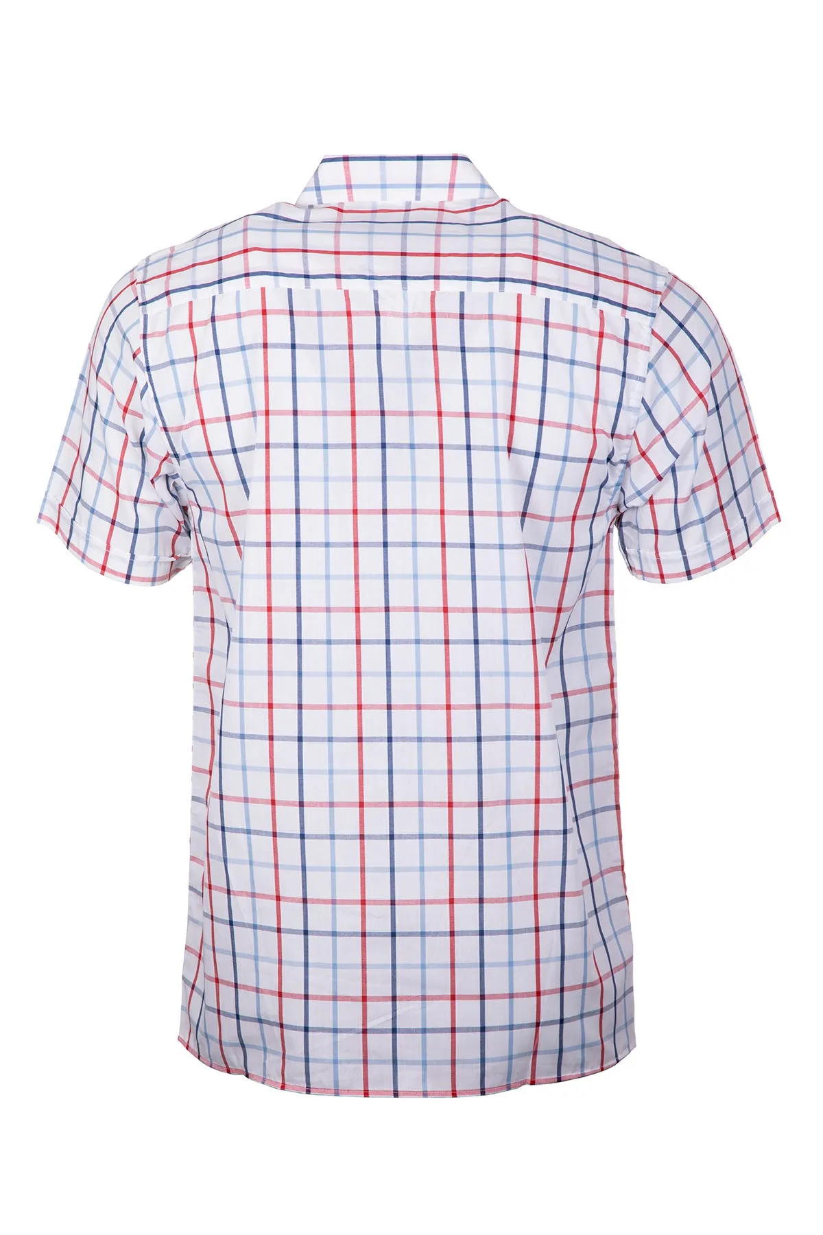 Men's Short Sleeved Check Shirt