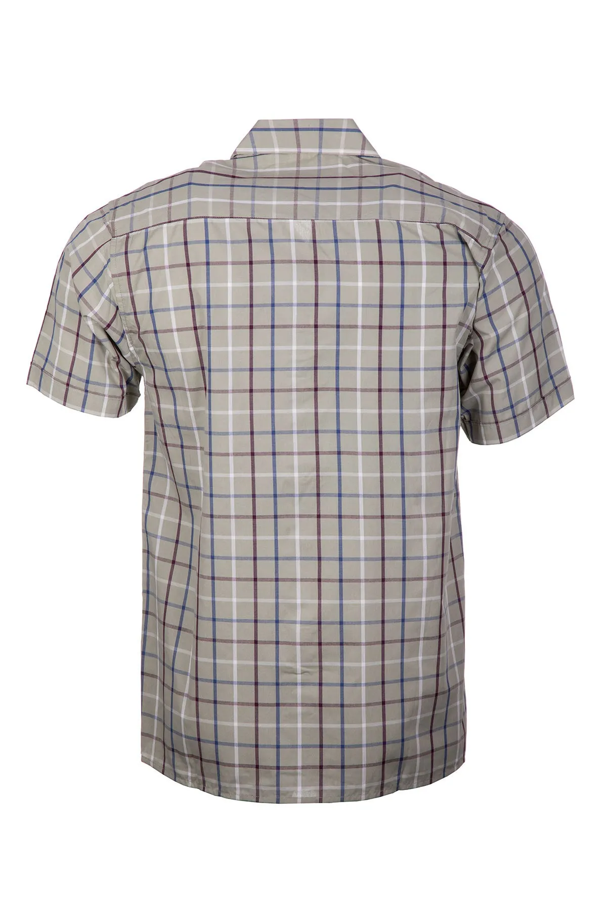 Men's Short Sleeved Check Shirt