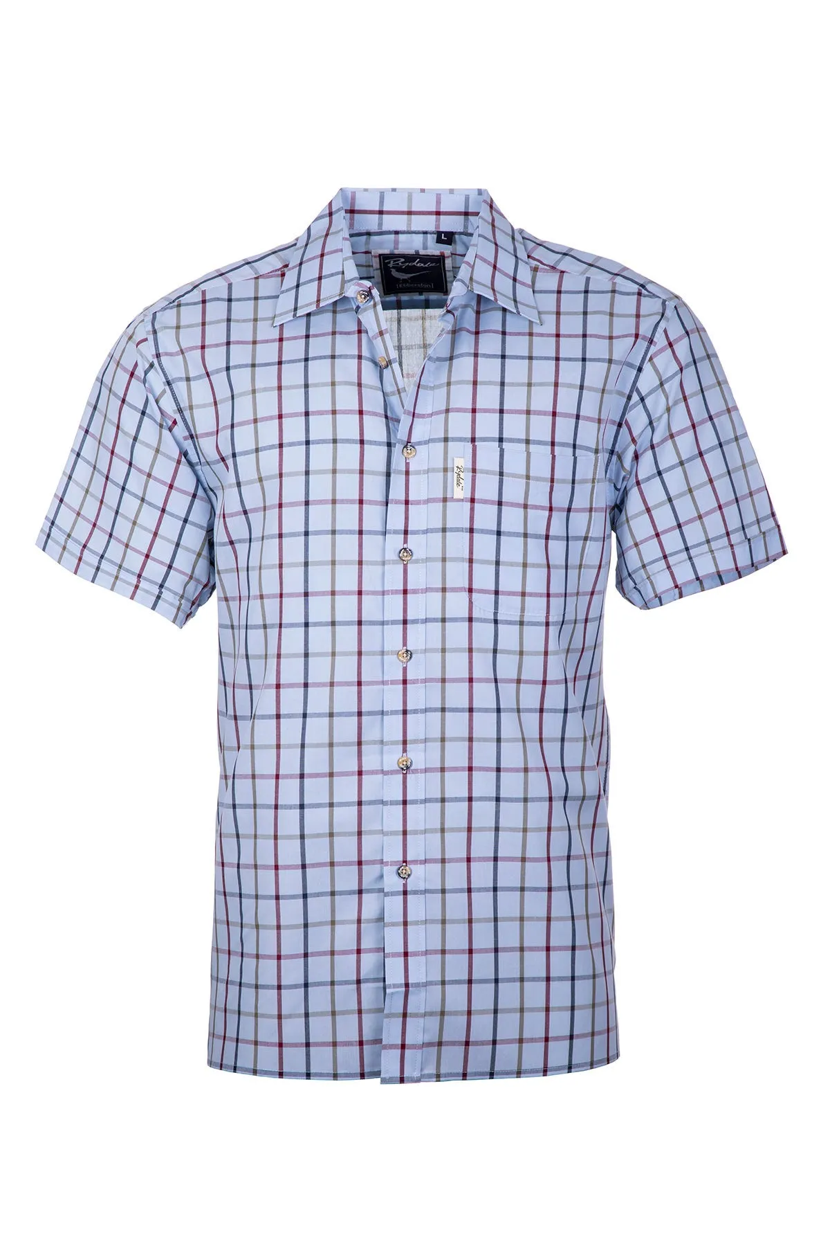 Men's Short Sleeved Check Shirt