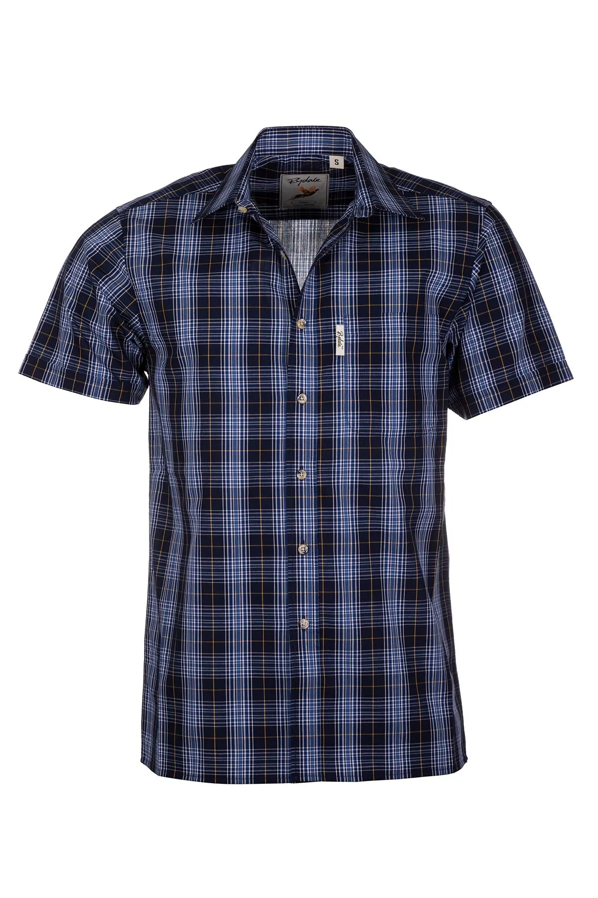 Men's Short Sleeved Check Shirt