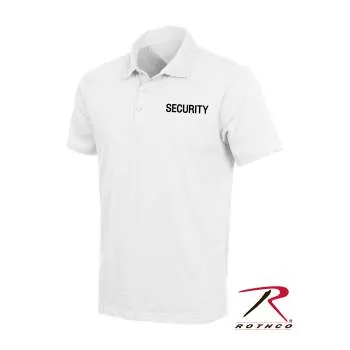 Moisture Wicking Security Polo Shirt