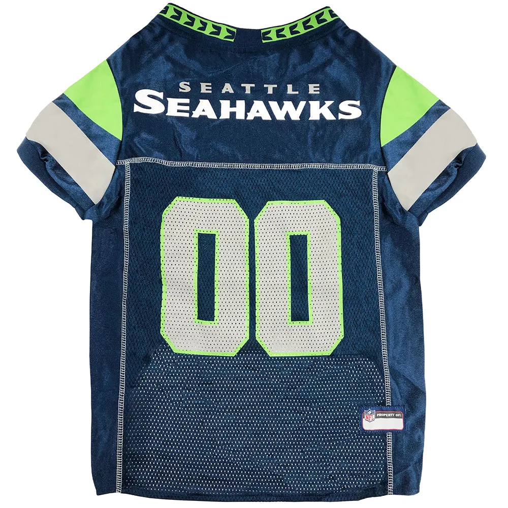 NFL Seattle Seahawks Mesh Dog Jersey