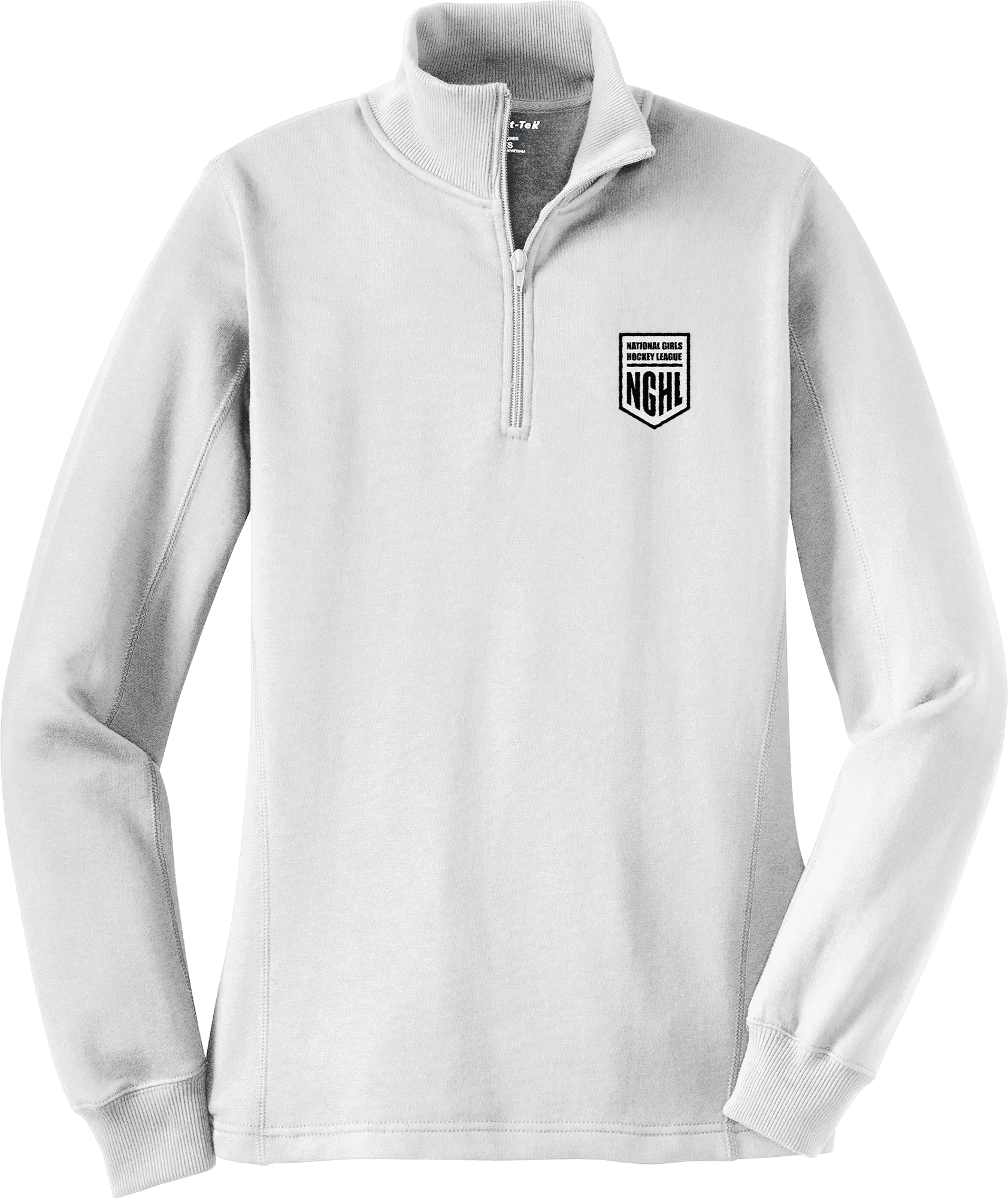 NGHL Ladies 1/4-Zip Sweatshirt