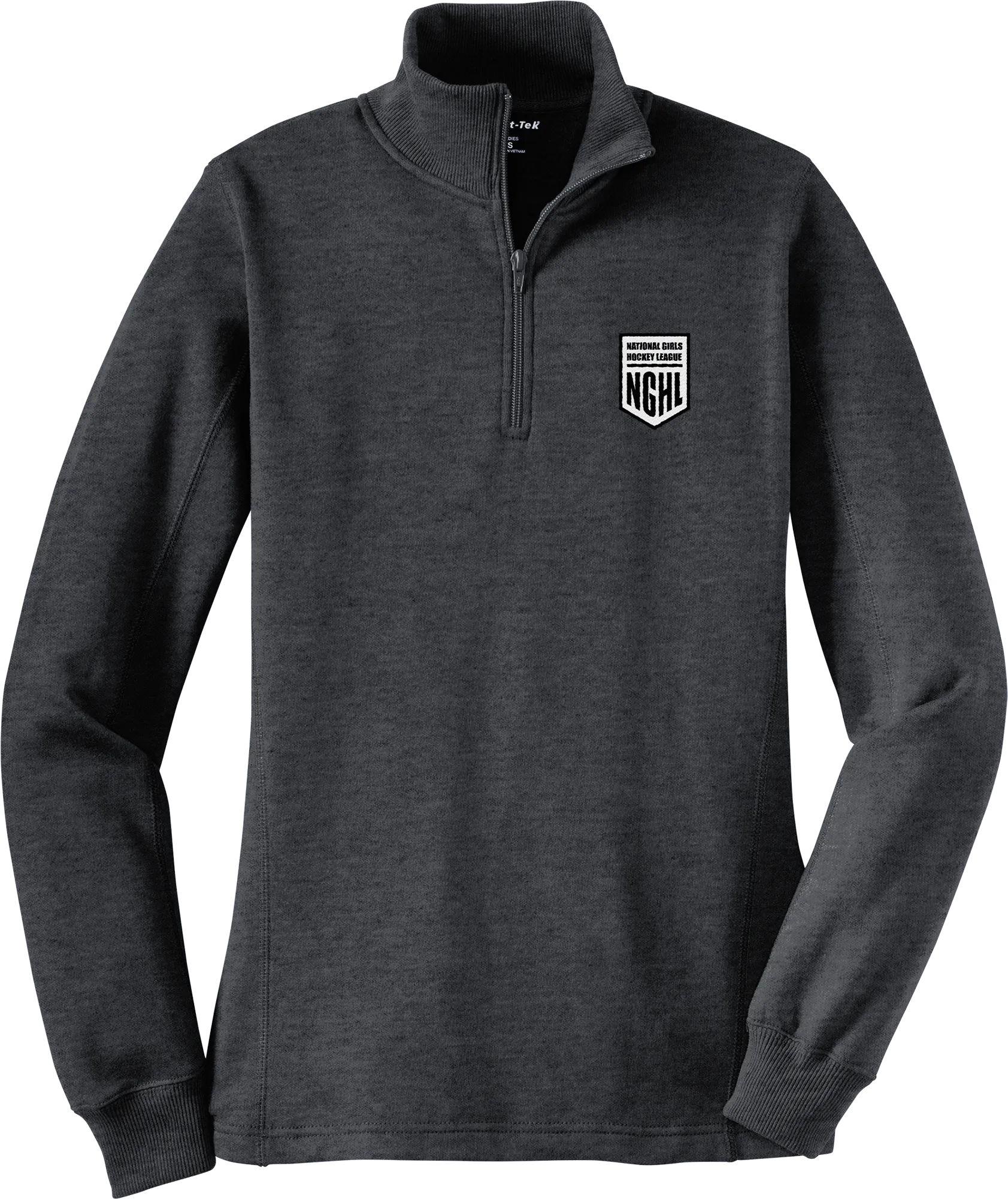 NGHL Ladies 1/4-Zip Sweatshirt