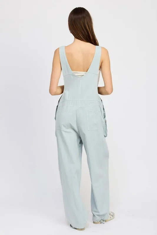 Oversized Adventure Cargo Overalls