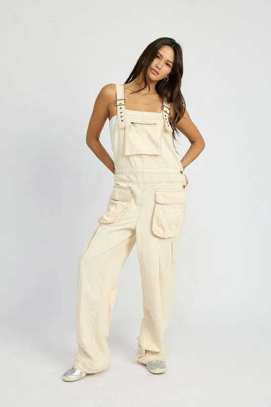 Oversized Adventure Cargo Overalls