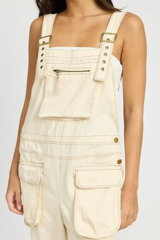 Oversized Cargo Overalls