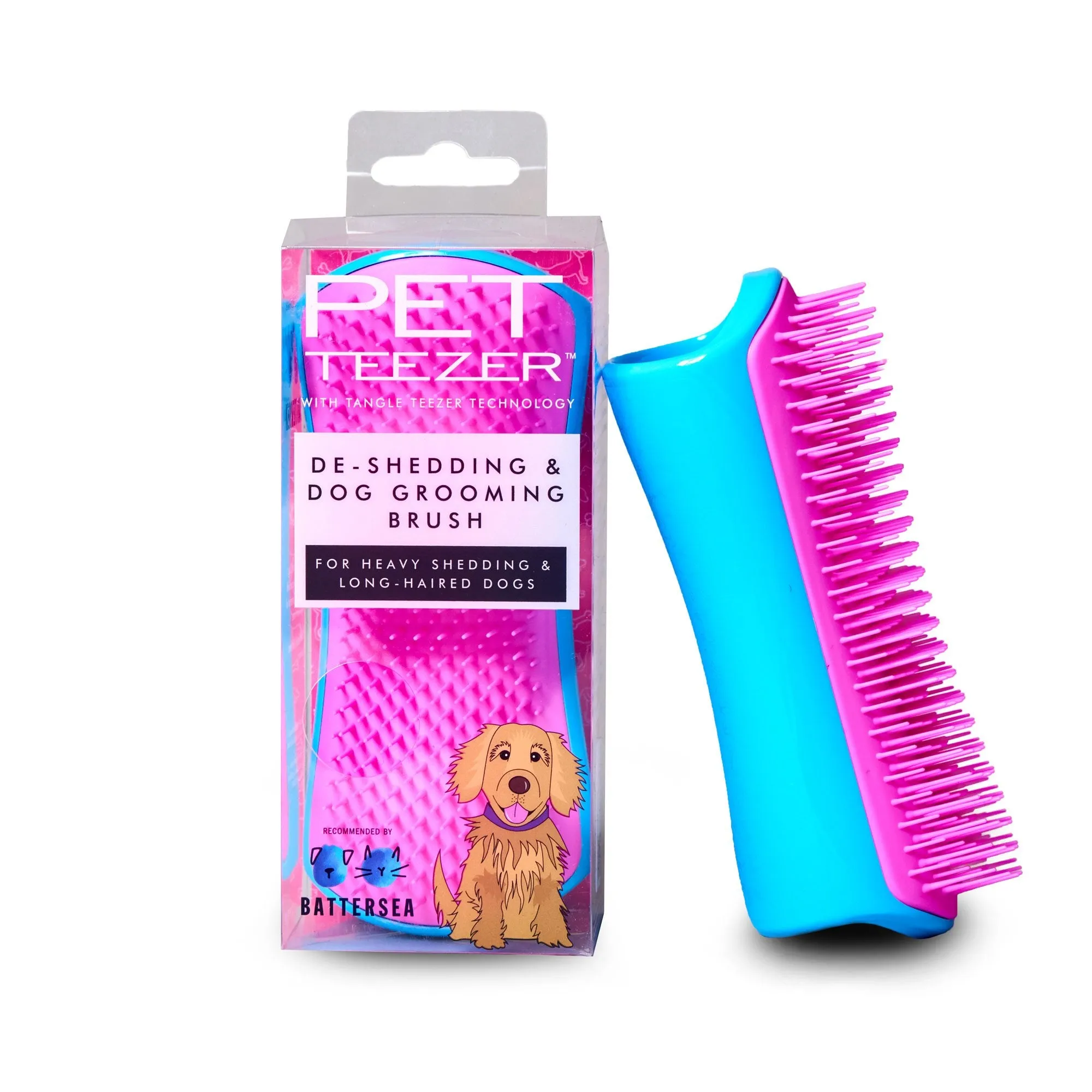 Pet Teezer De-Shedding & Grooming Brush - Outlet store