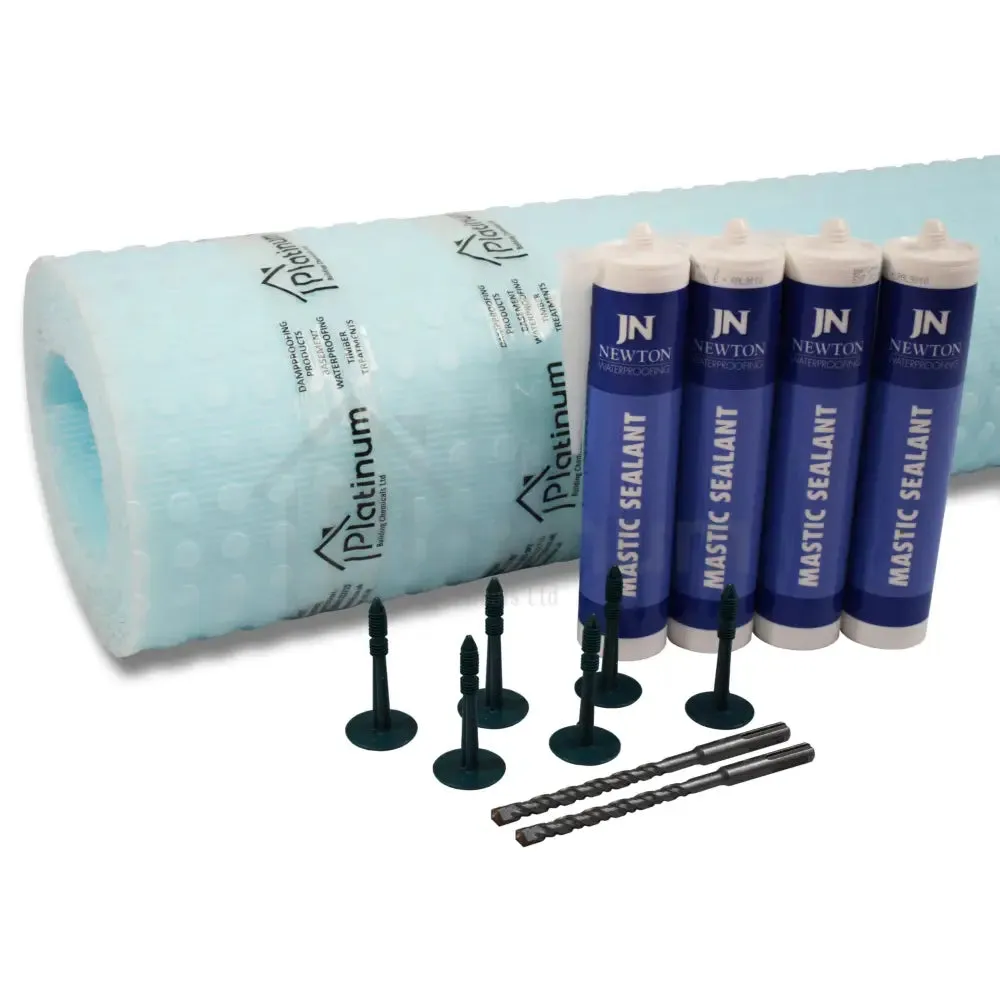 Platinum DM2 ECO MESH Damp Proof Membrane Kit (With Fixings & Sealing Mastic)