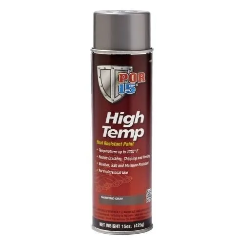 POR-15® 44218 Manifold Gray High Temperature Paint, 15 oz Aerosol