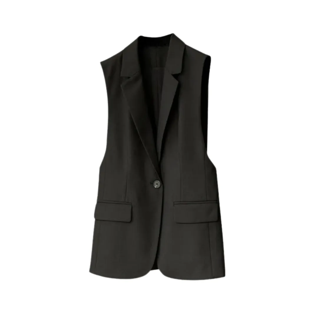 Pre Order:  Solid V-Neck High-End Vest