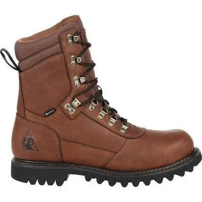 Rocky Men's Ranger 8" Soft Toe WP 800G Insulated Outdoor Boot Brown - RKS0438