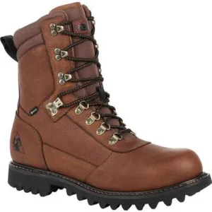 Rocky Men's Ranger 8" Soft Toe WP 800G Insulated Outdoor Boot Brown - RKS0438