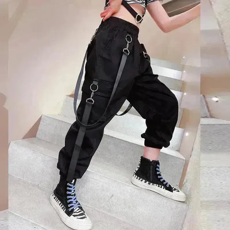 Teen Girls Summer Clothes Hip-hop Tracksuit