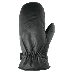 Terry leather mitts - Black