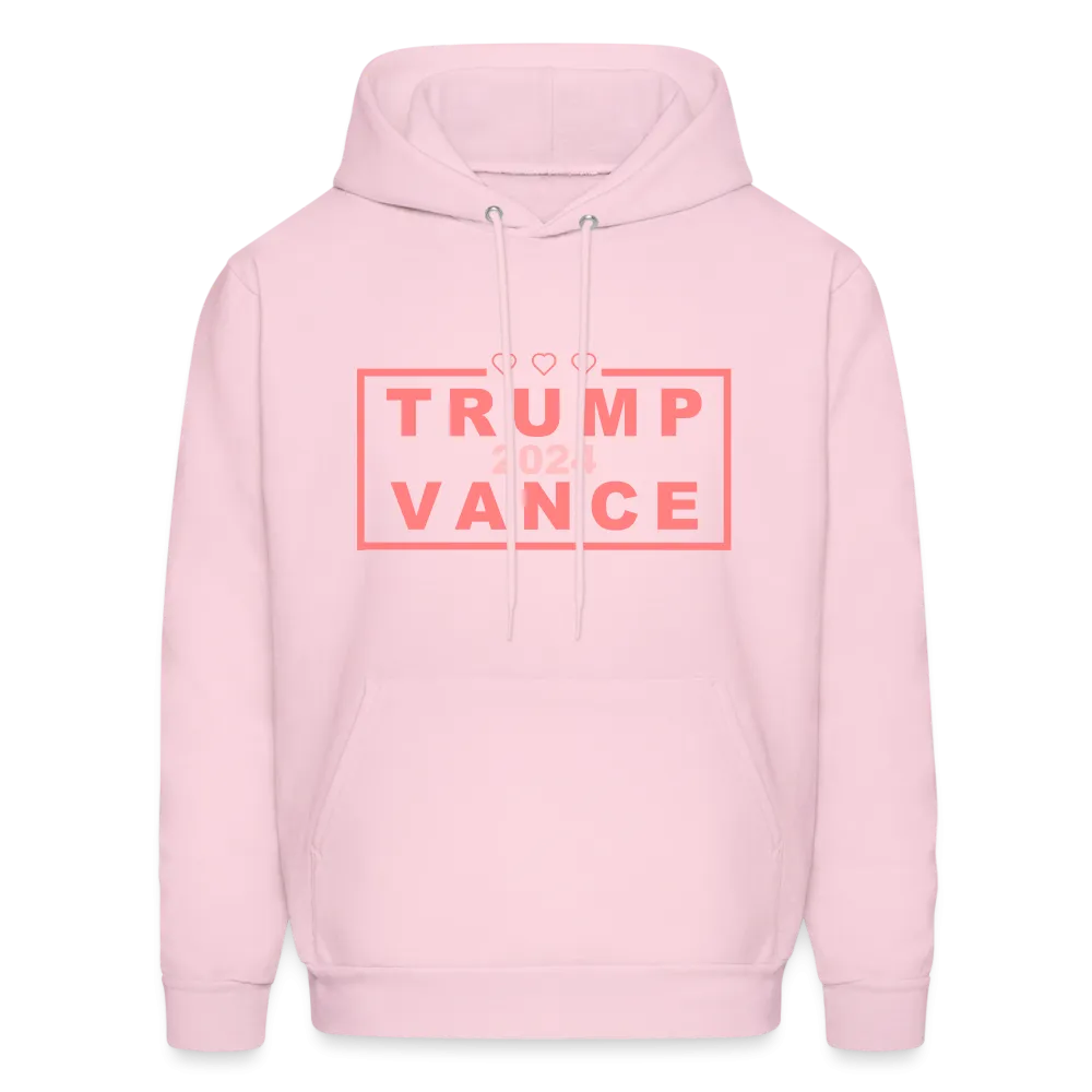 Trump Vance 2024 Hoodie (Pink Letters)