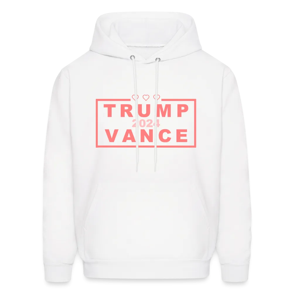 Trump Vance 2024 Hoodie (Pink Letters)